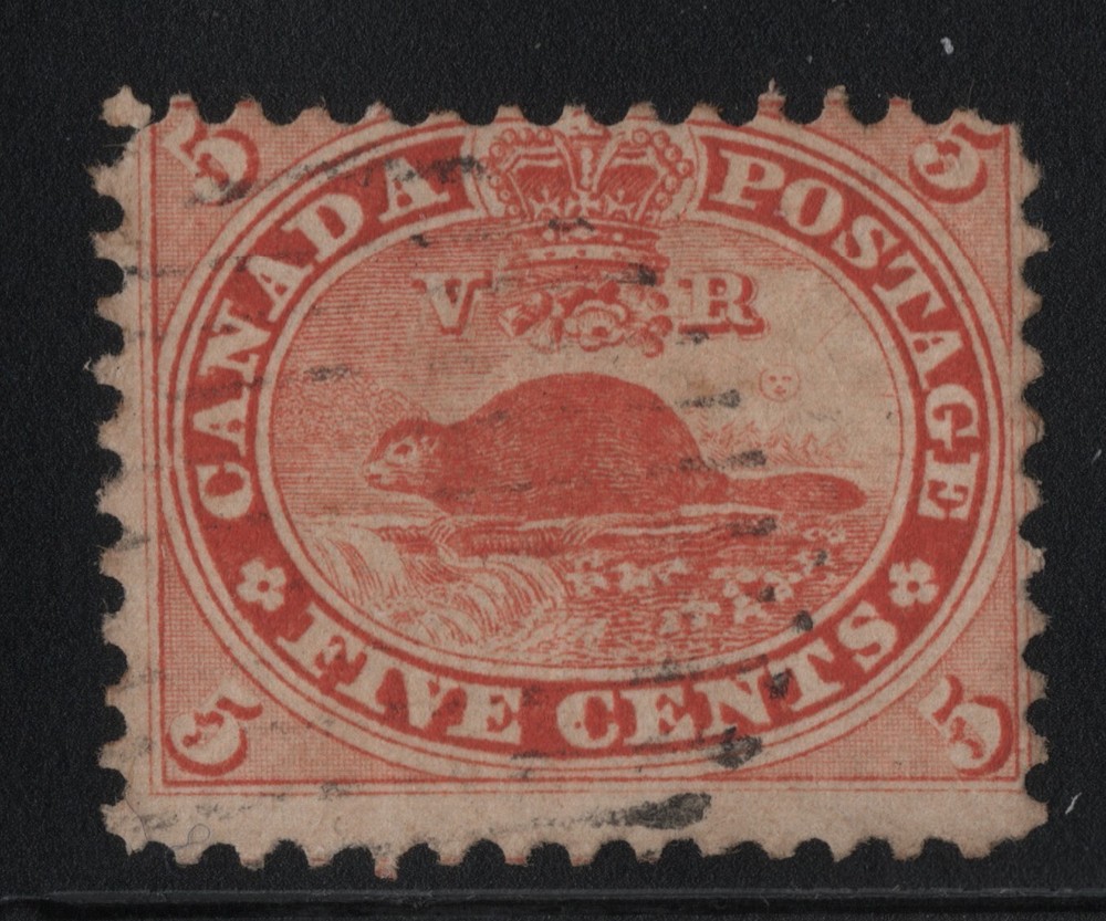 #15 Beaver 5c Canada used