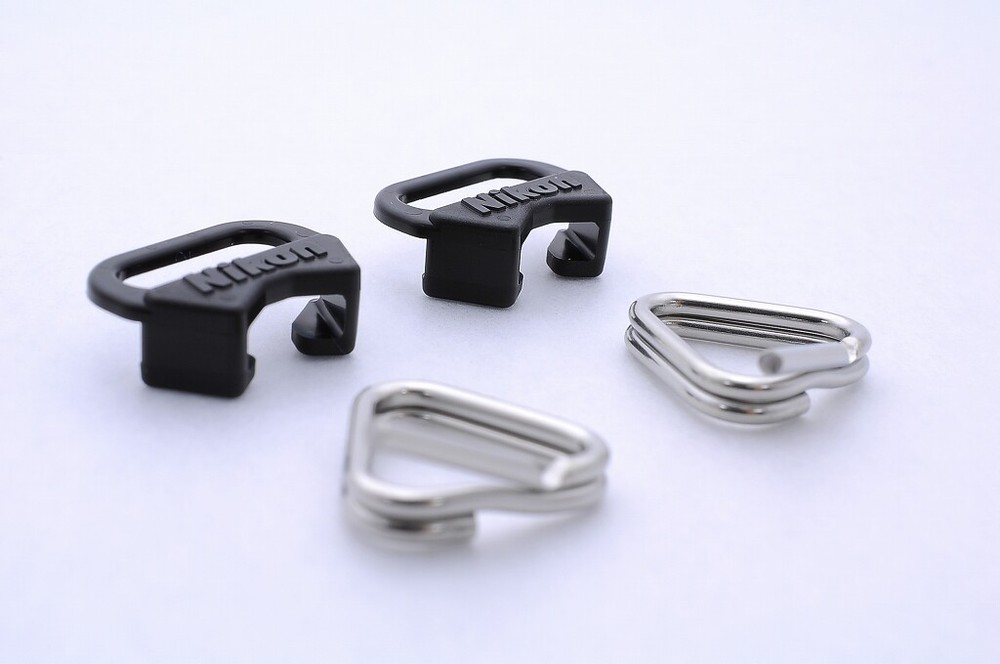 Nikon Camera Triangular Strap lug (2rings & 2covers) [NEW]