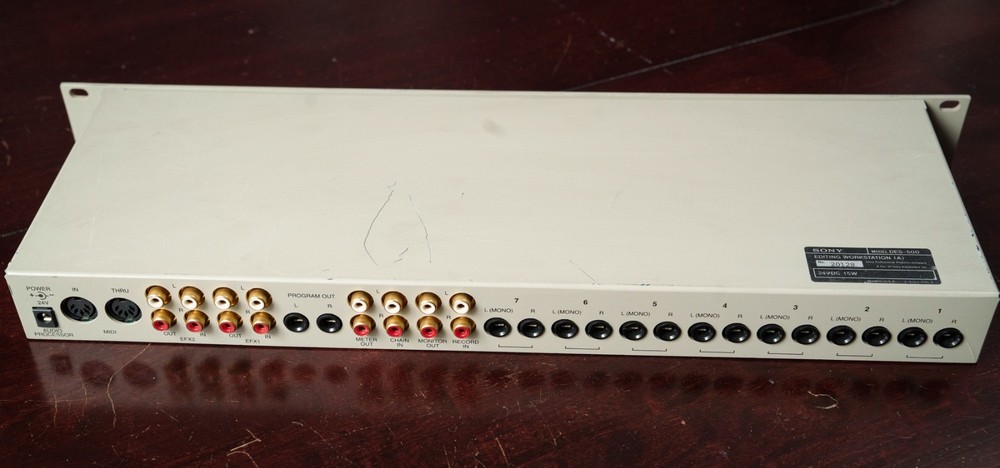 Sony DES-500 Editing Workstation (A) Audio Processor - Rack Mountable