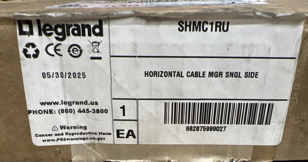 Legrand SHMC1RU Cable MGR