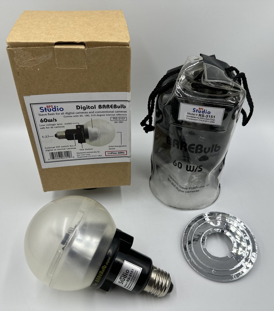 RPS Studio Digital BAREBulb RS-3151 - TESTED = WORKS Great!