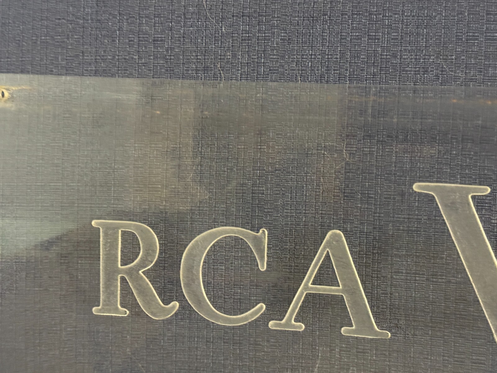 Vintage RCA Victor Radios Television Lighted Store Sign – Untested – Repainted