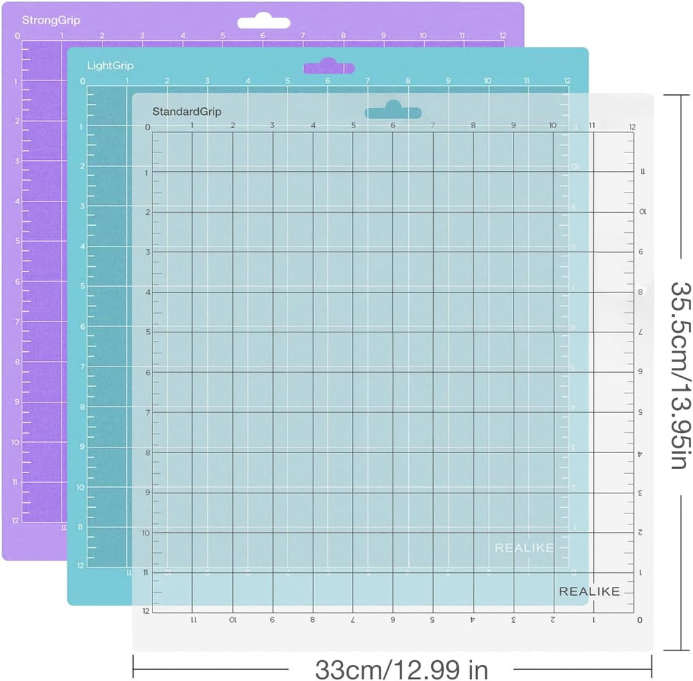 12X12 Cutting Mat Compatible with Cricut Maker 3/Maker 4/Maker/Explore 3/4/Air 2