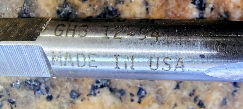 🗽 1/2-20 4 FLUTE TAP