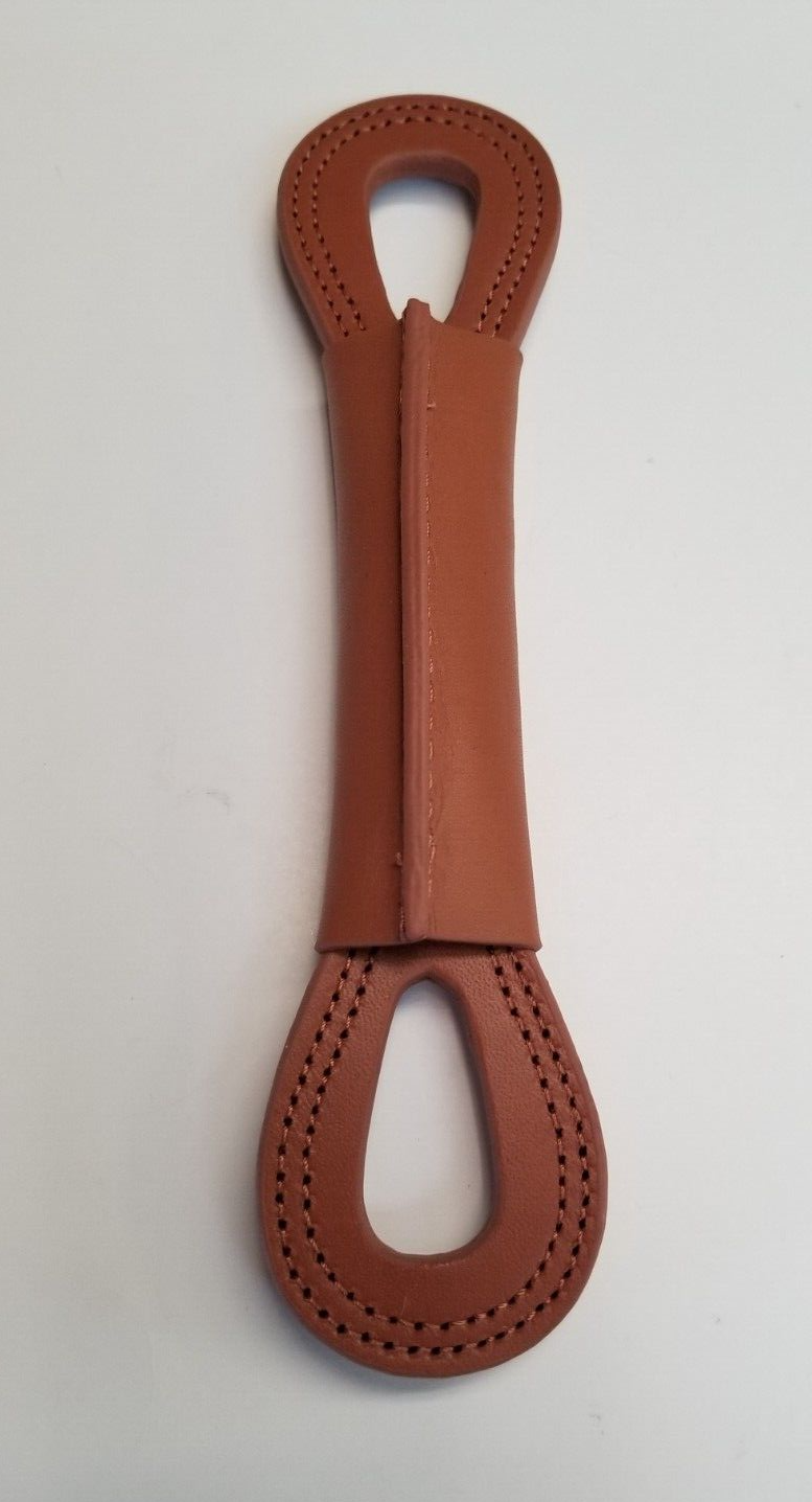 Hartmann Luggage Belting Leather Replacement Part Figure 8 Handle OEM 8.5 inches