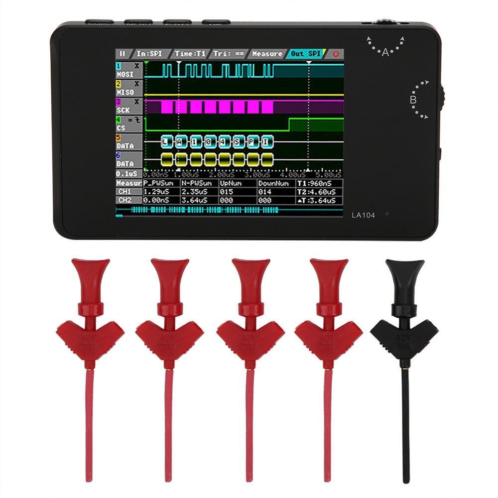 LA104 Logic Analyser Kit Four-Channel CAN Bus Protocol Analysis 100MHz Sampling
