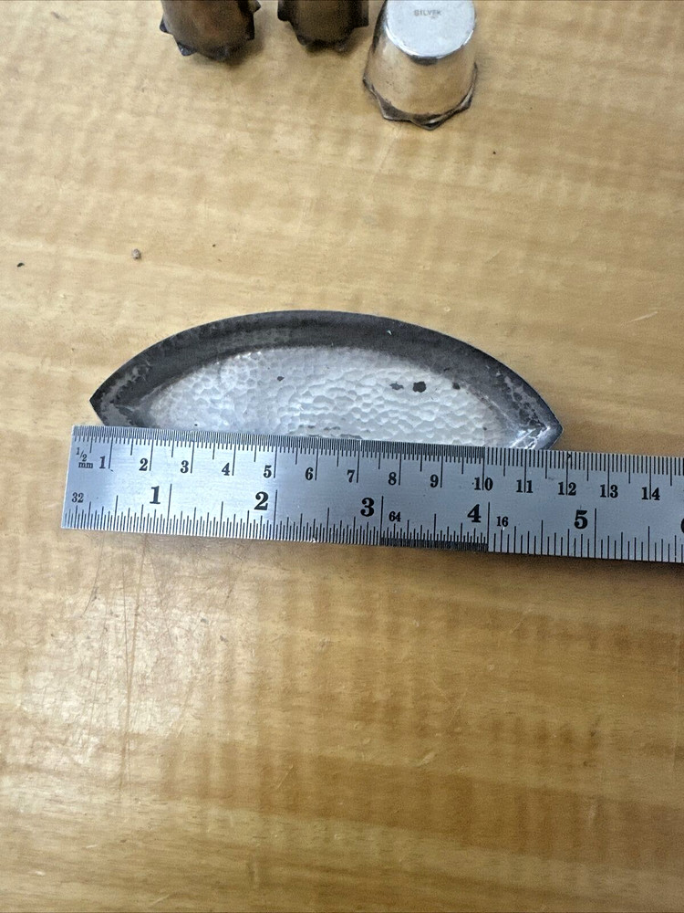 Antique Silver Condiment Caddy Tray Set 6 Piece 1930's