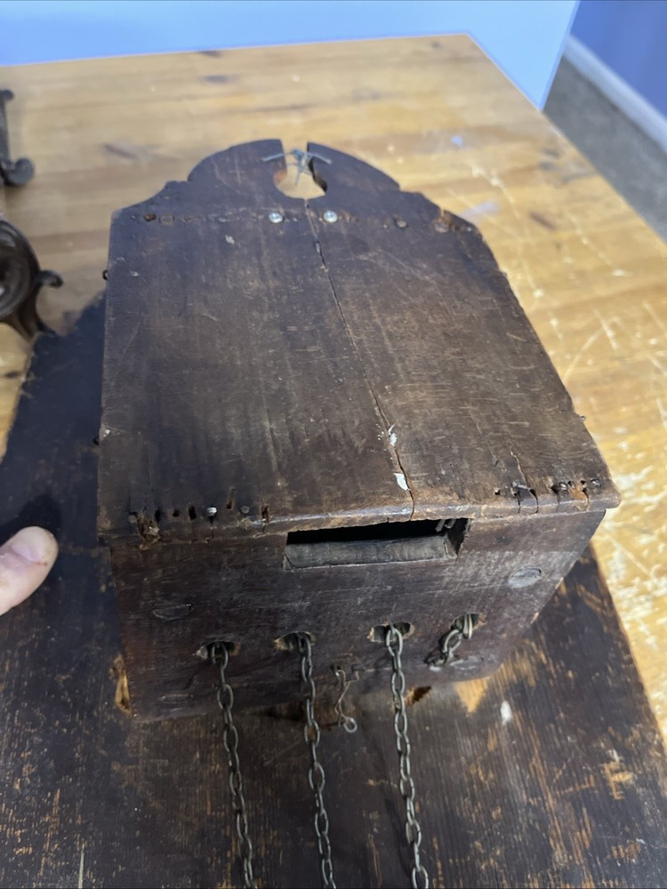 black forest shield clock