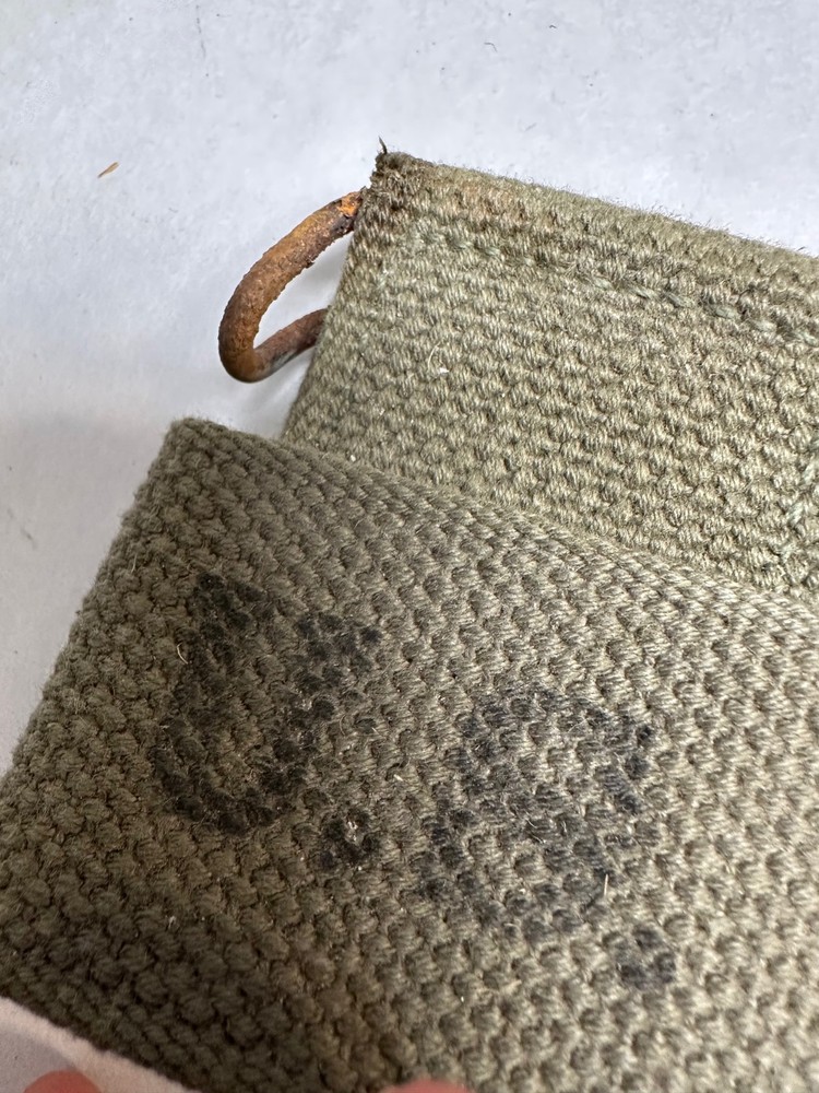 US GI WWII 1944 DATED KHAKI PICK COVER.