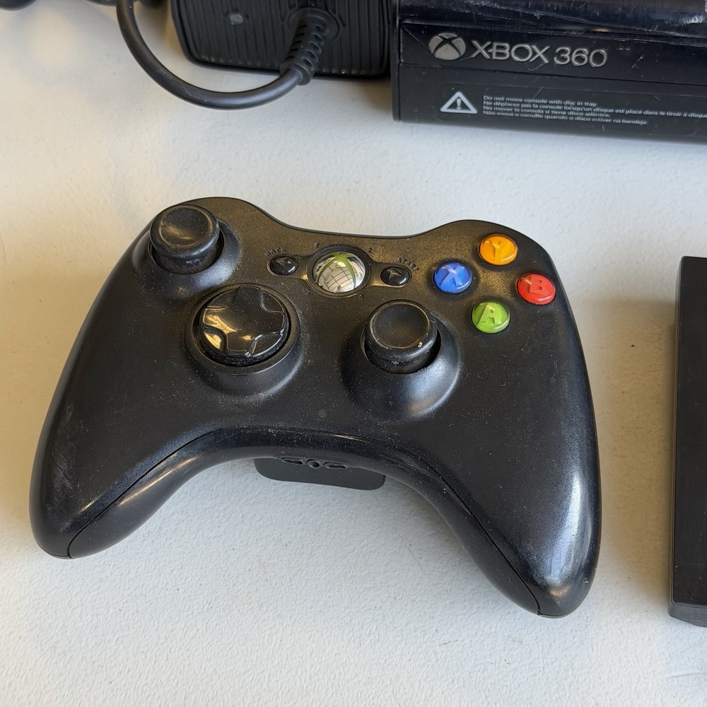 Microsoft Xbox 360 E Console 320GB W/ Controller, Cords + Grand Theft Auto V