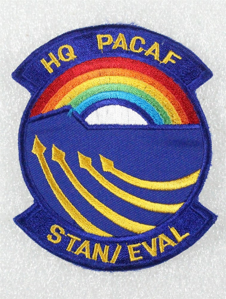 USAF Air Force Patch: HQ Pacific Air Forces Stan/Eval