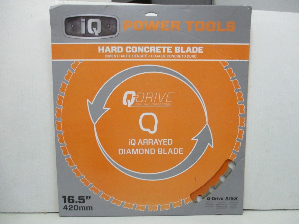IQ Power Tools 16.5 In Q Drive Arrayed Hard Concrete Diamond Blade