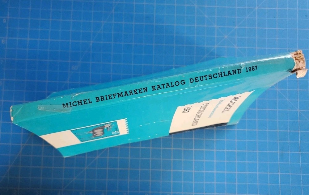 1967 Michel Deutschland In German Postage Stamp Catalogue Softcover