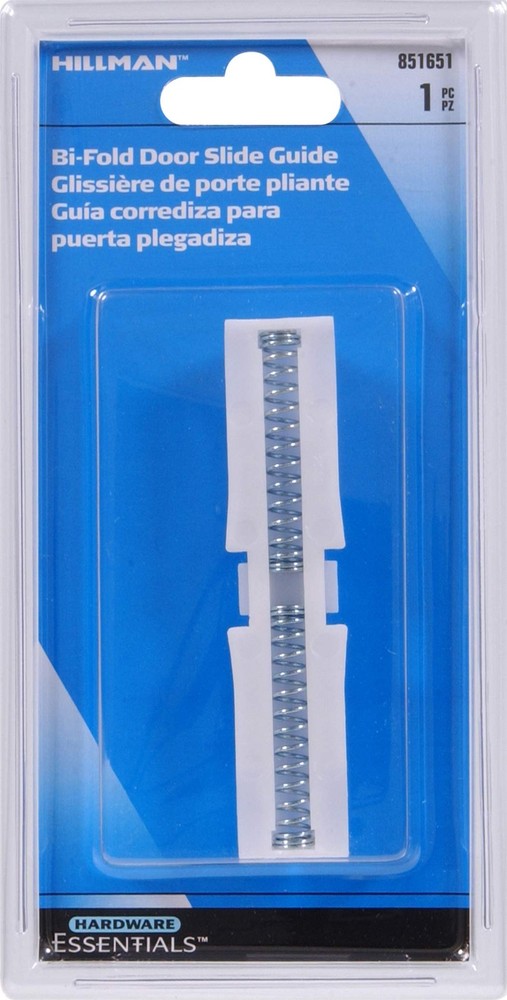 Hardware Essentials Bi-Fold Sliding Door Guide, Top Track Guide std, White