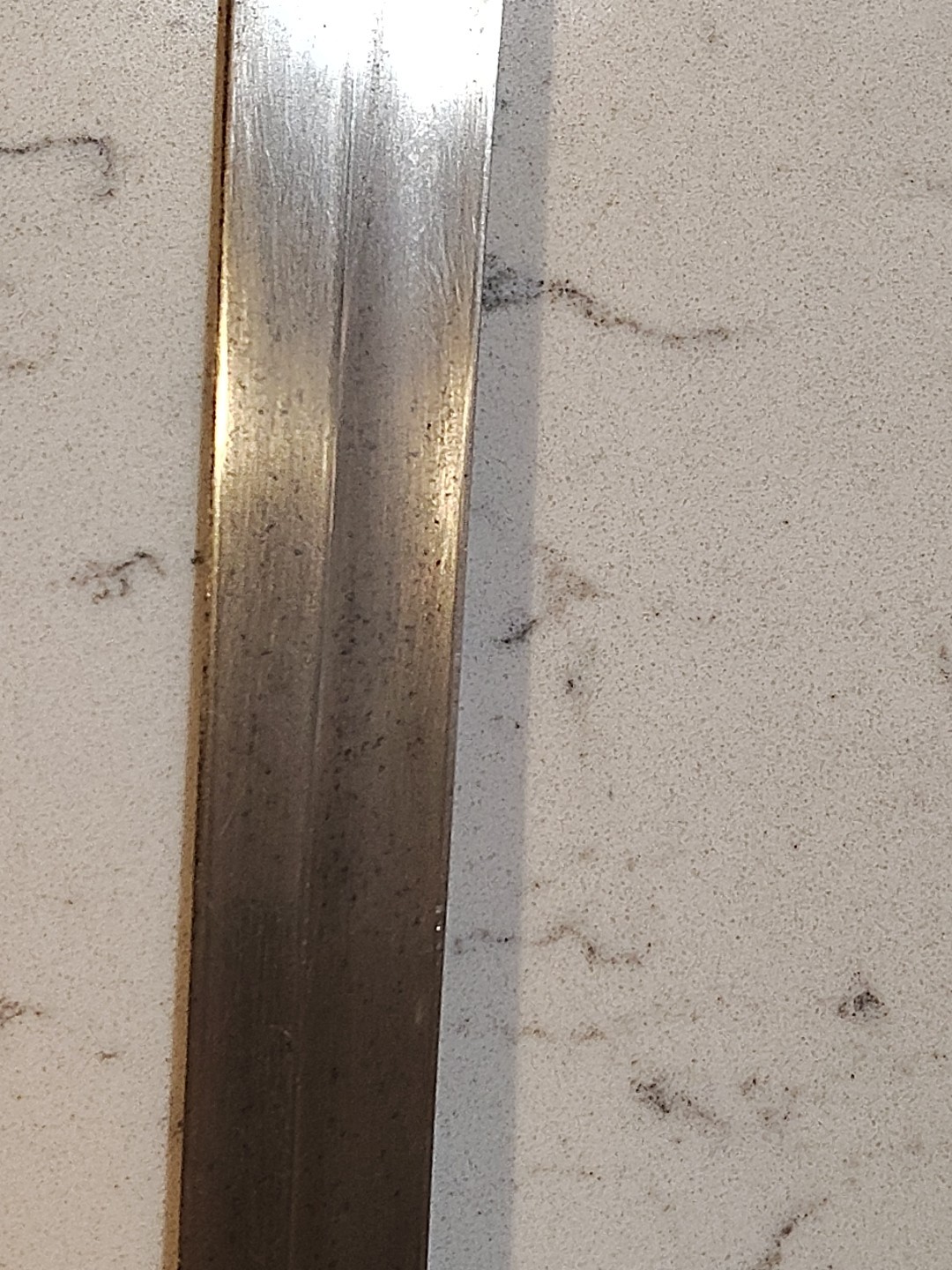 P. D. Luneschloss Solingen, German Bayonet & Scabbard, Handle Scales r Missing