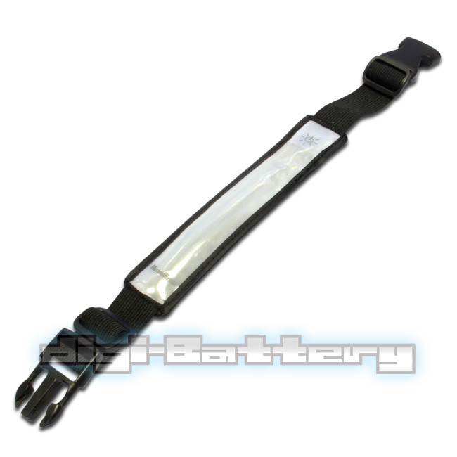 MaximalPower Red LED Light Reflective White ARM/LEG BAND Running Jogging Walking