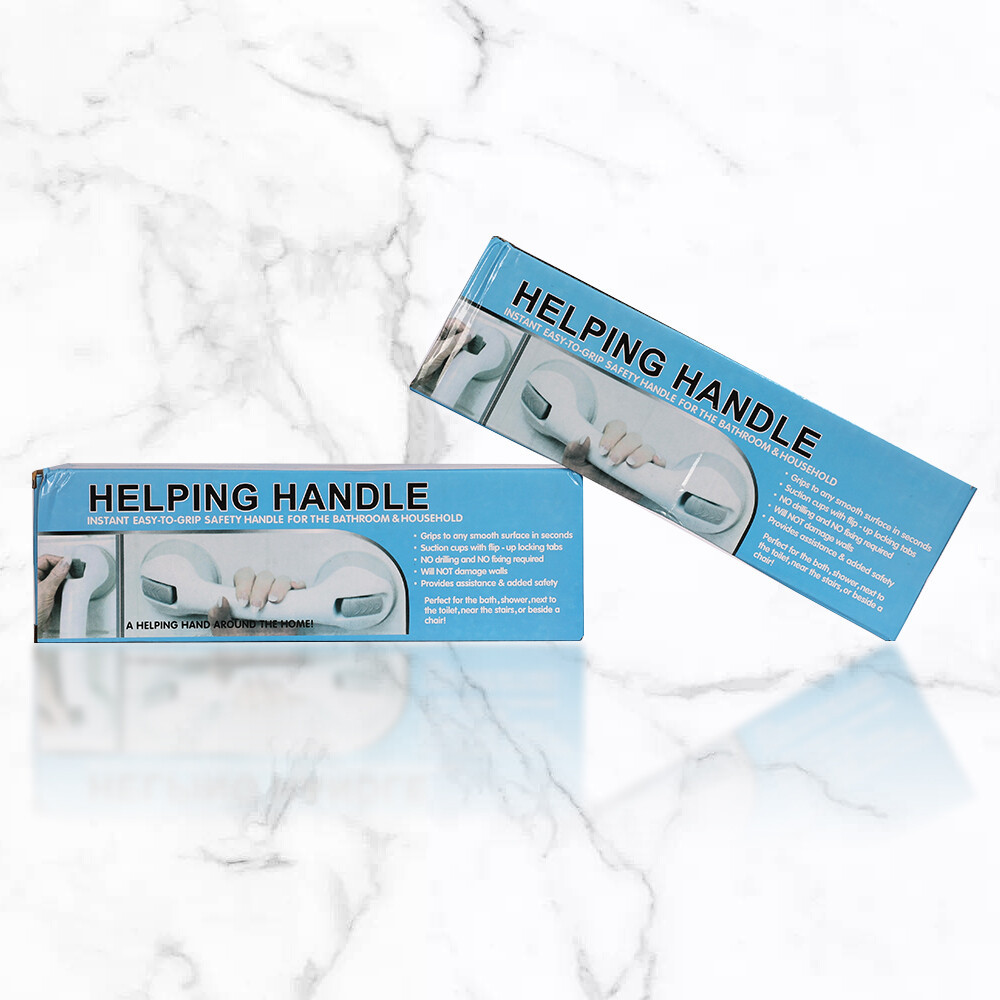 2Pack Shower Grab Bar 12" Showers Suction Bar Handle Bathroom Safety Grip Handle