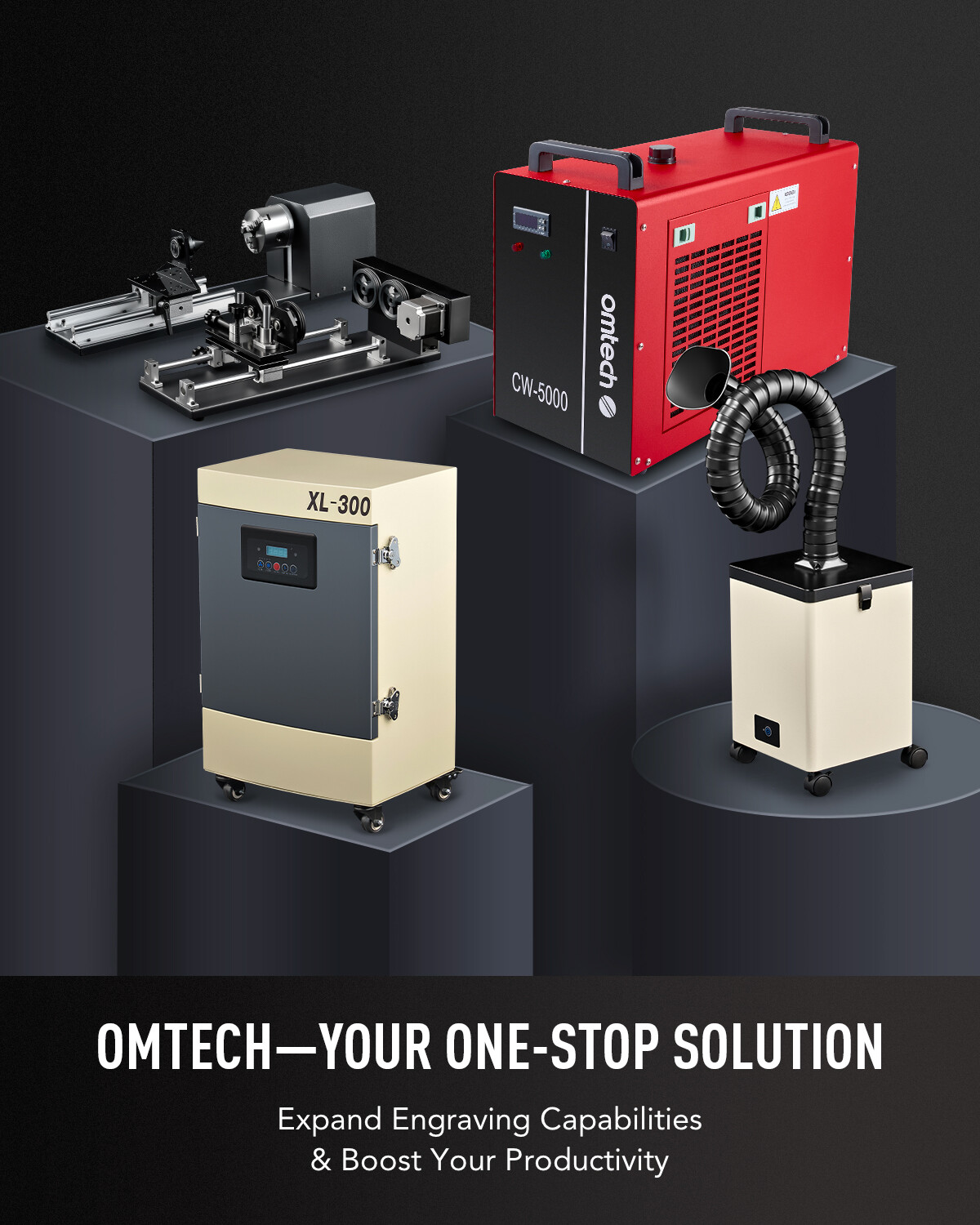 OMTech 100W 24x40 CO2 Laser Engraver Cutter Engraving Cutting Marking Machine