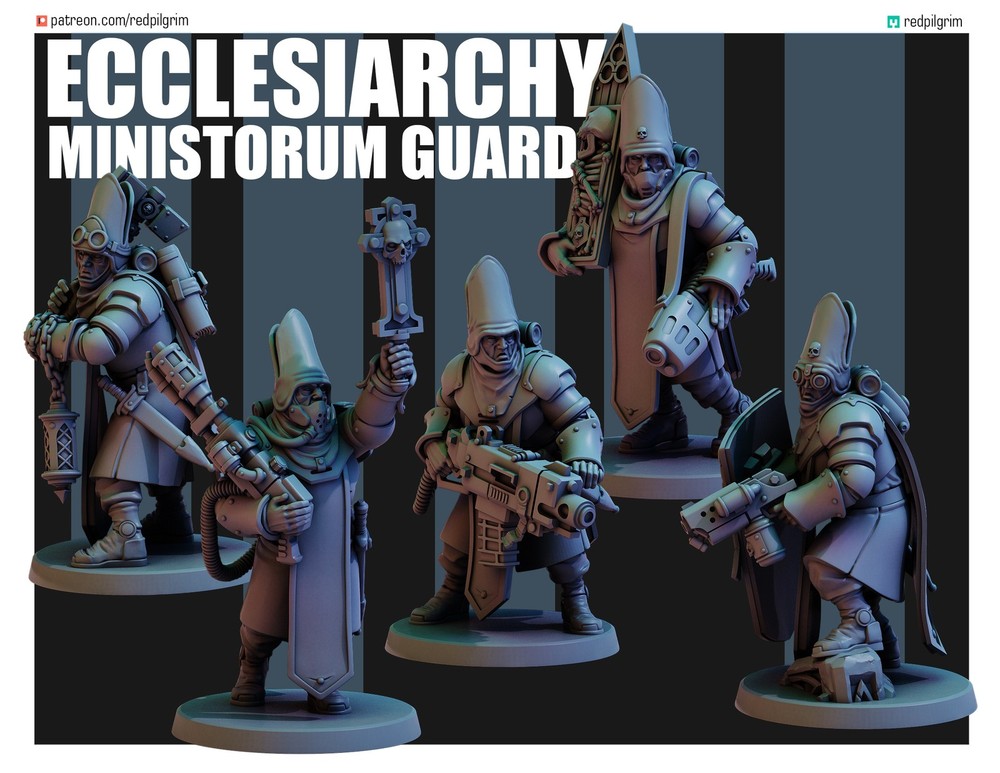 IMPERIAL ECCLESIARCHY MINISTORUM GUARD