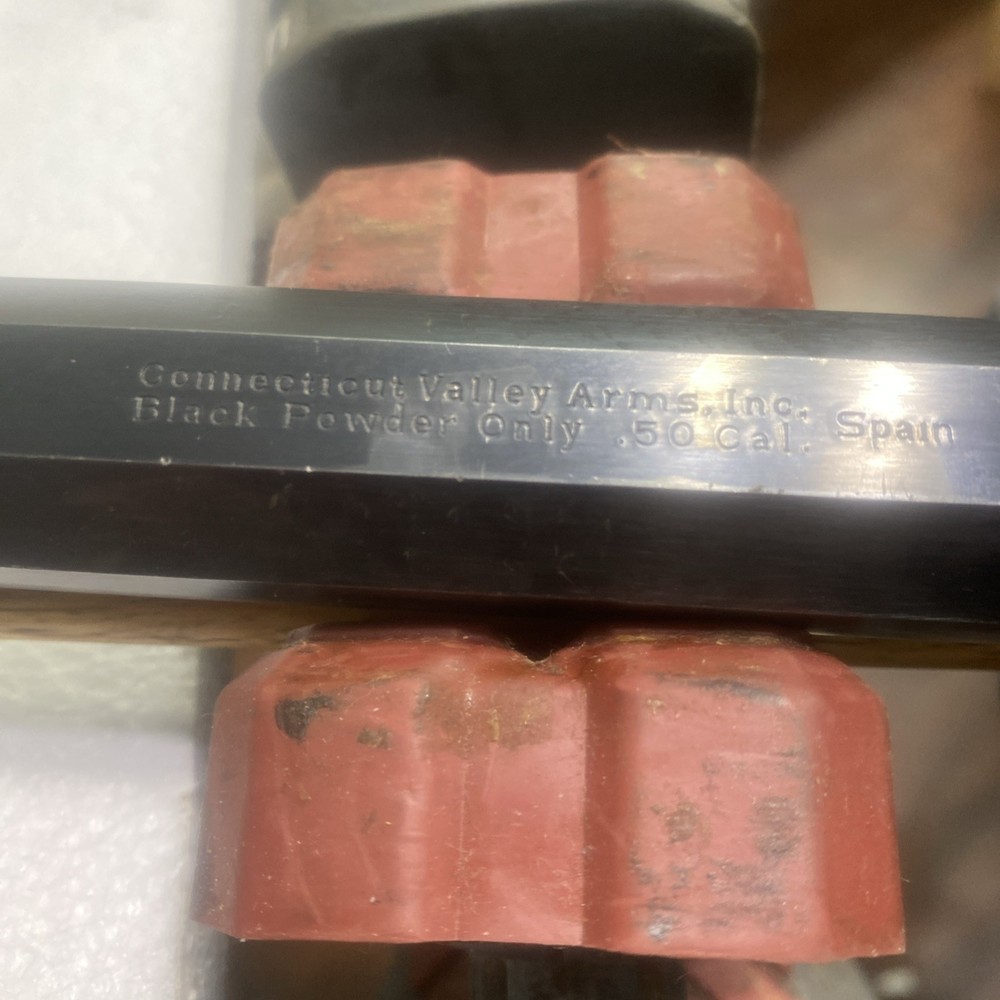 28” CVA HAWKEN MUZZLELOADER BARREL/Hickory ROD, PERCUSSION 50 CAL 1”