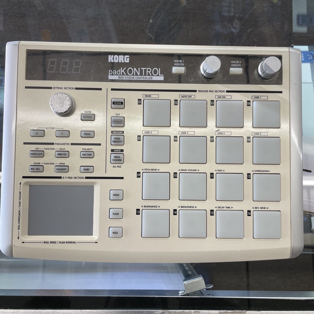 KORG padKONTROL MIDI Studio Controller KPC-1 No Adapter No USB cable