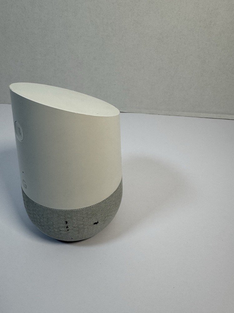 Google Home Smart Assistant - White Slate| Untested
