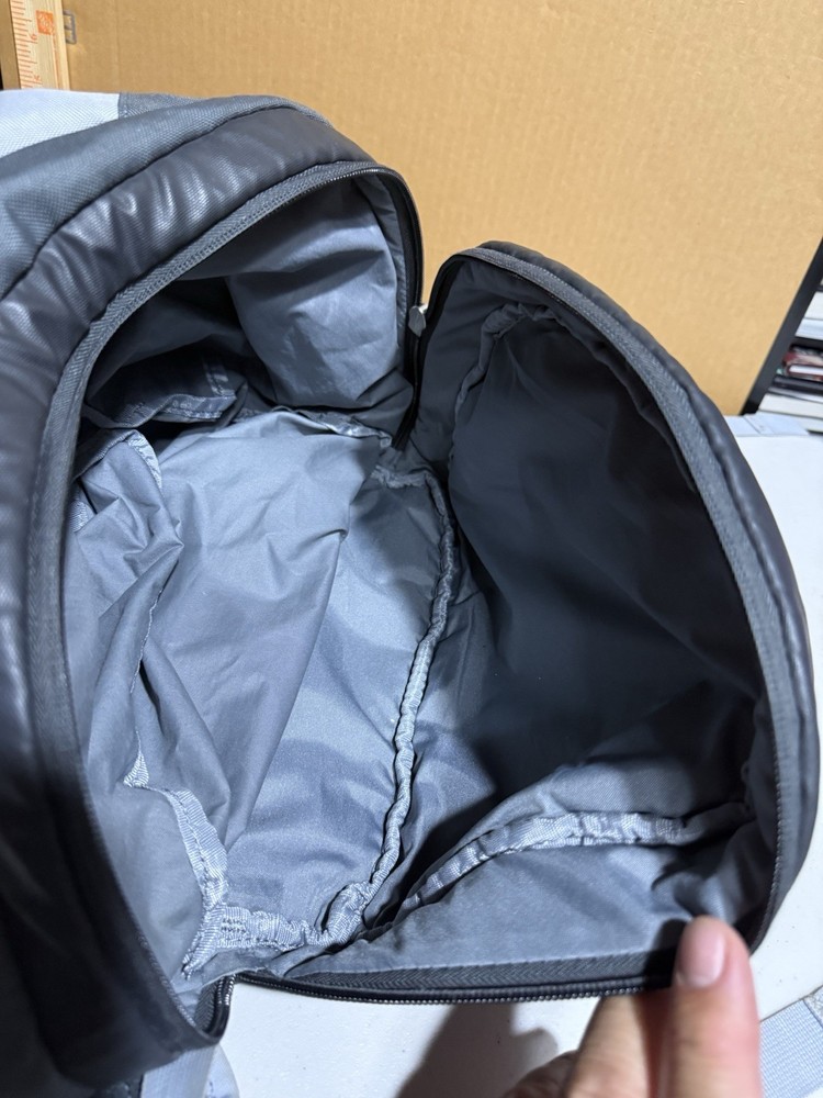 Nike: Gray Backpack