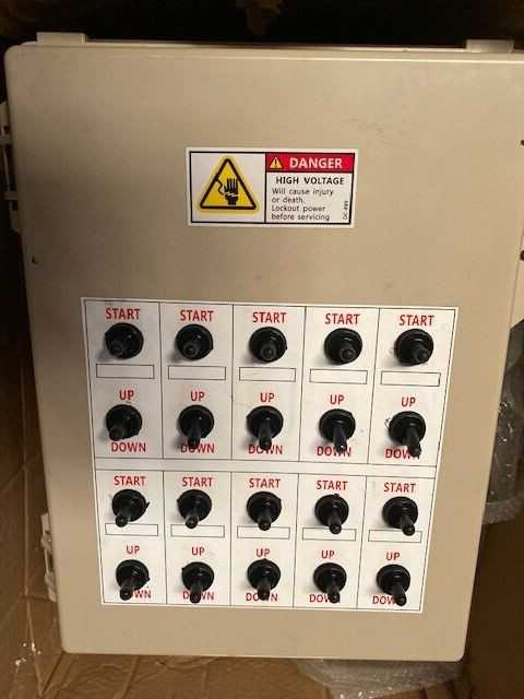 10 SWITCH CONTROL PANEL, Part # 5539