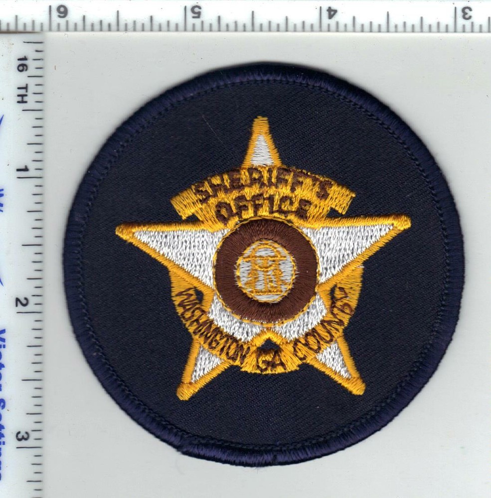 Washington County Sheriff's Office (Georgia)  Cap/Hat Patch