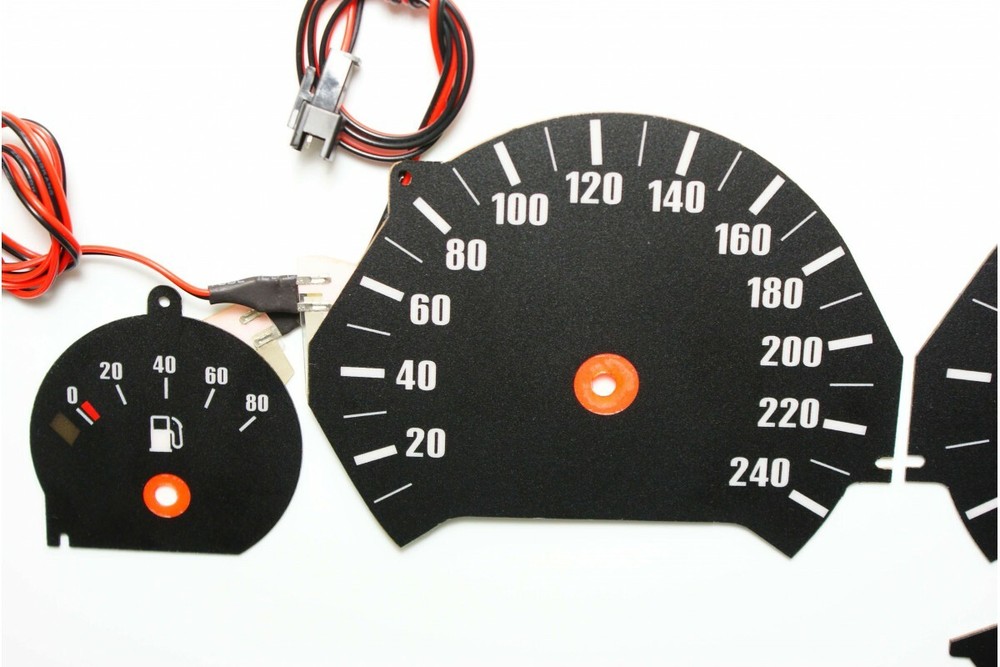 BMW E34 Original Design Glow Gauge Plasma Dials Speedometer Shift Indicato
