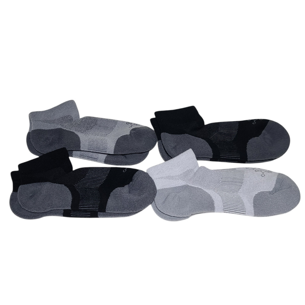 Tommie Copper 4 Pack Ankle Compression Socks - Basic X-Large
