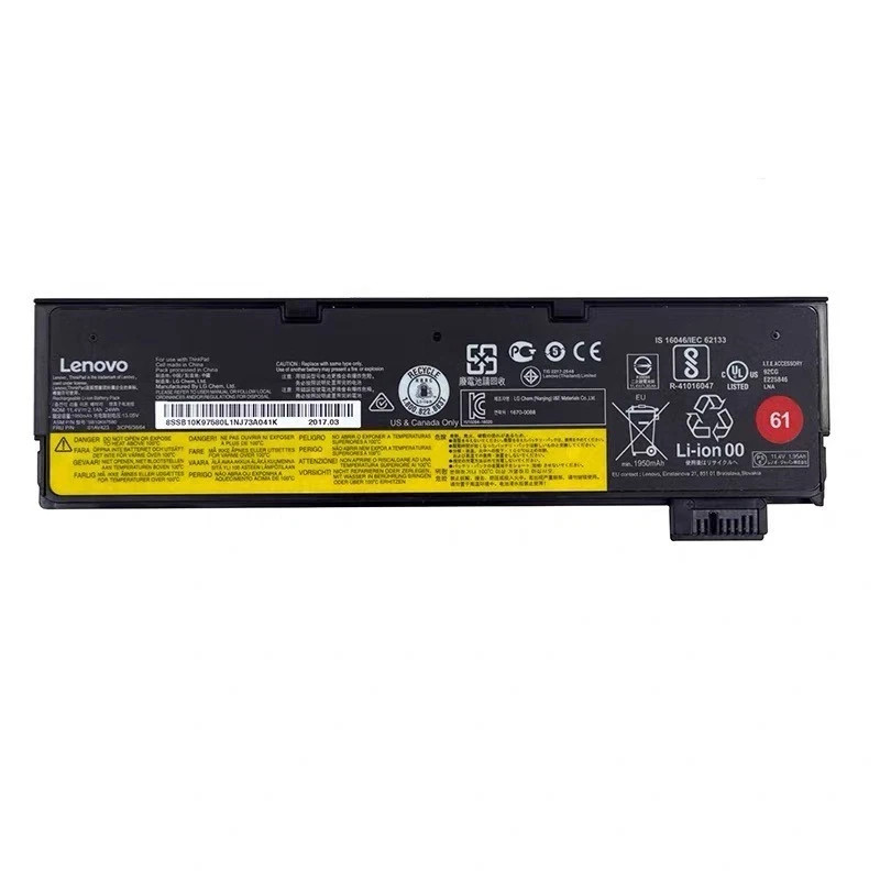 Genuine OEM 61 24Wh 01AV425 01AV423 Battery Lenovo Thinkpad T470 T480 T570 T580
