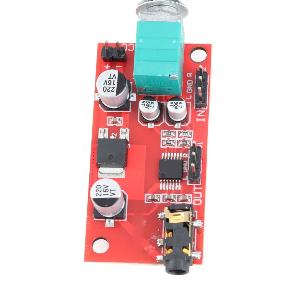 Headphone Amplifier Module 3.5mm Interface Earphone Preamplifier Board DC 3‑12V