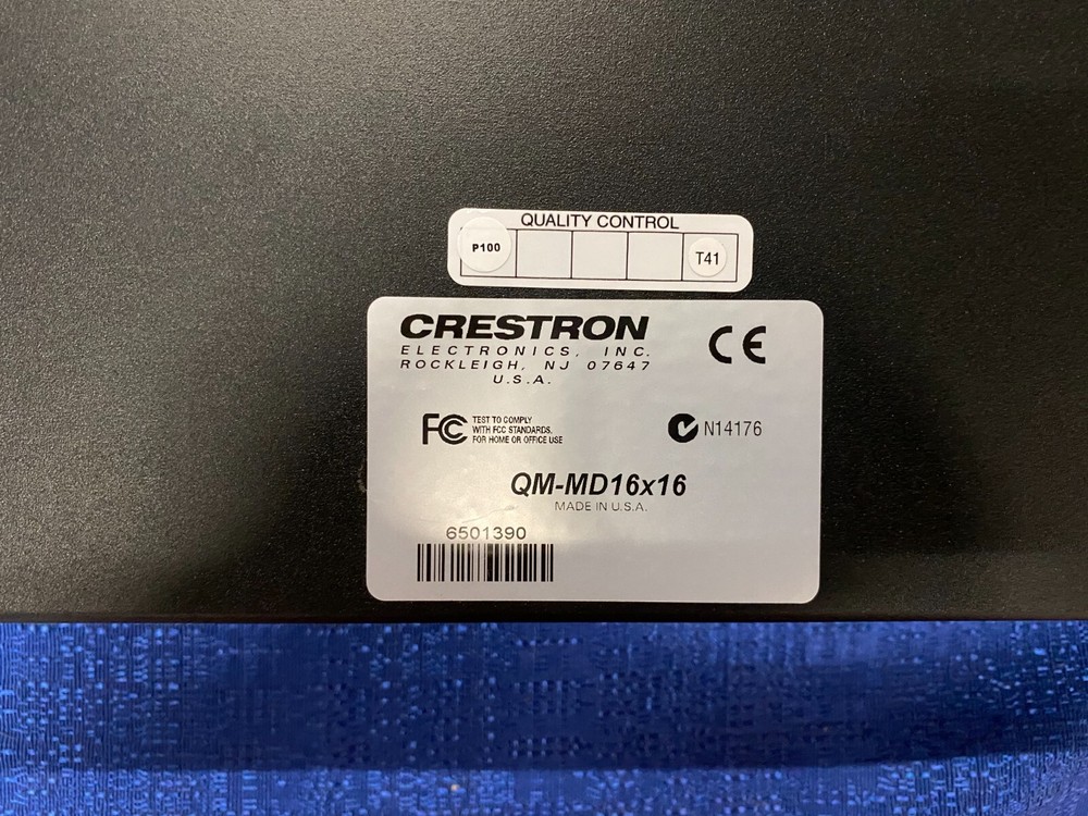 Creston QM-MD16x16 Quick Media Switch Matrix Switcher