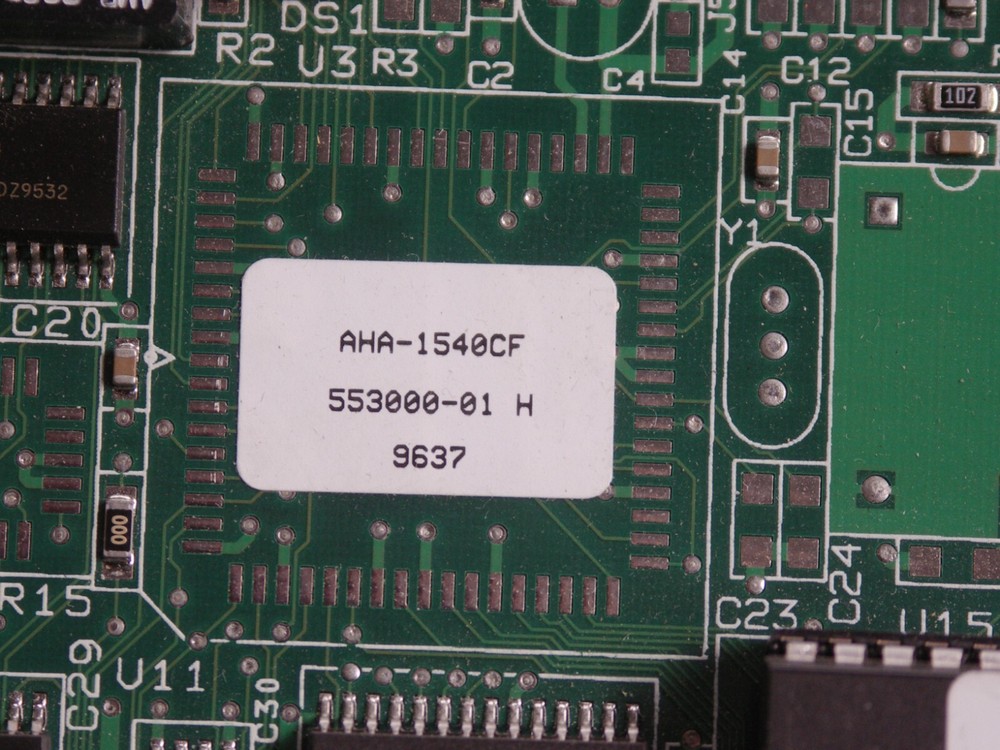 Adaptec AHA-1540-CF 50pin 16bit SCSI ISA Controller working pull