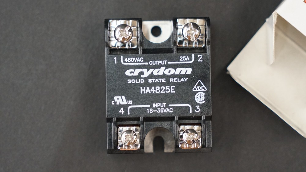 Crydom HA4825E Solid State Relay, 18-36VAC, 25A
