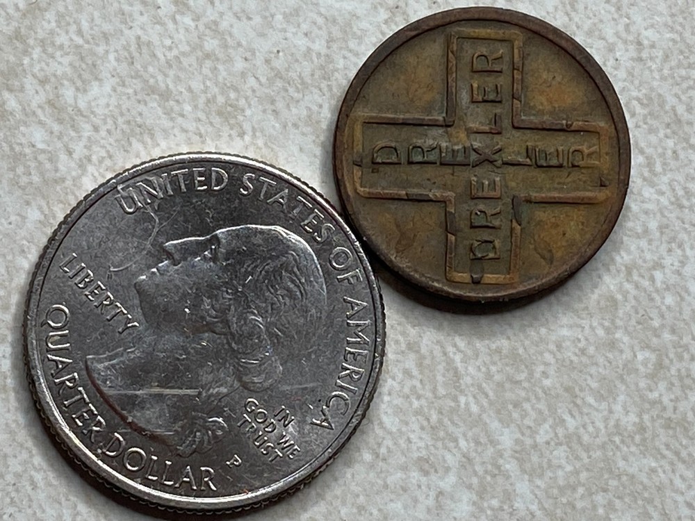 Drexler Arcade Amusement Token T7526