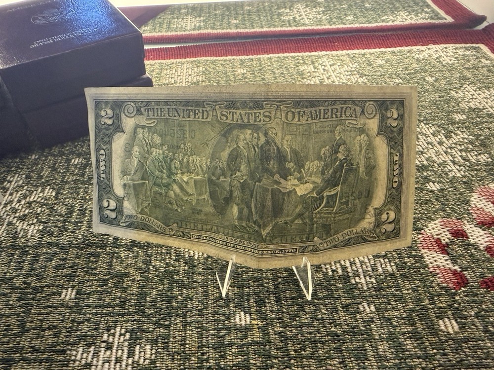 $2 Bill Note Error- Miscut 1976 Series