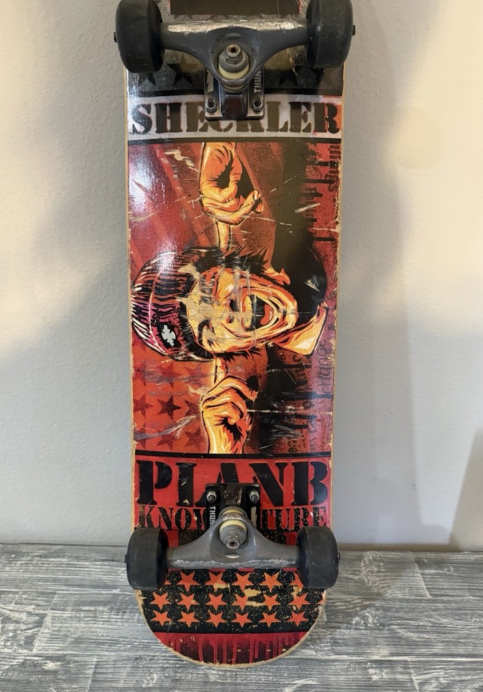 Plan B Ryan Sheckler "No Future" Pro Model skateboard deck