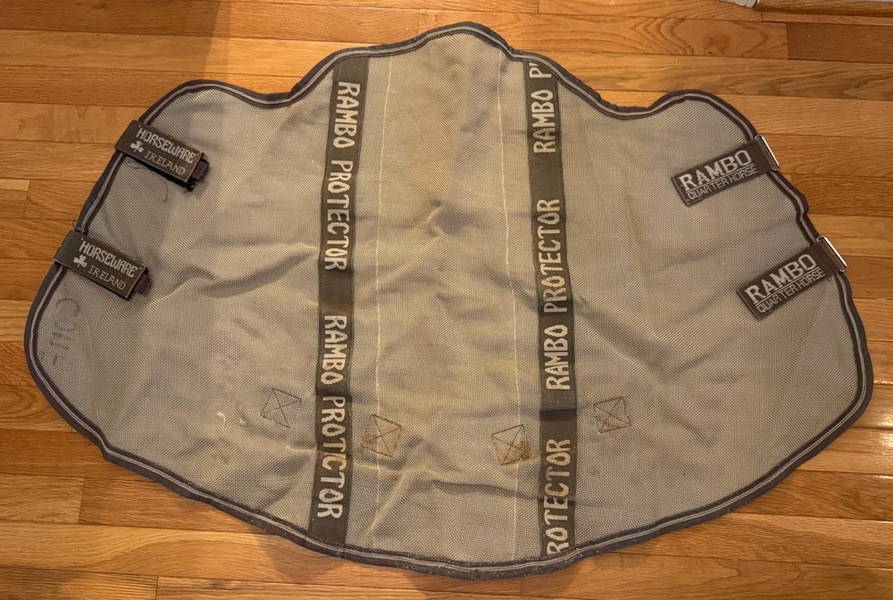 Used Rambo Protector Fly Neck Cover - Small