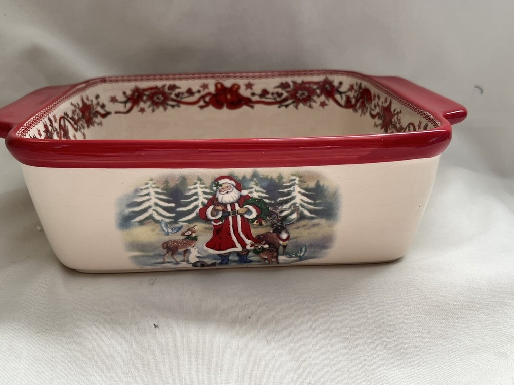 Santa & Friends LTD Commodities 8" Square Baking DEEP Dish