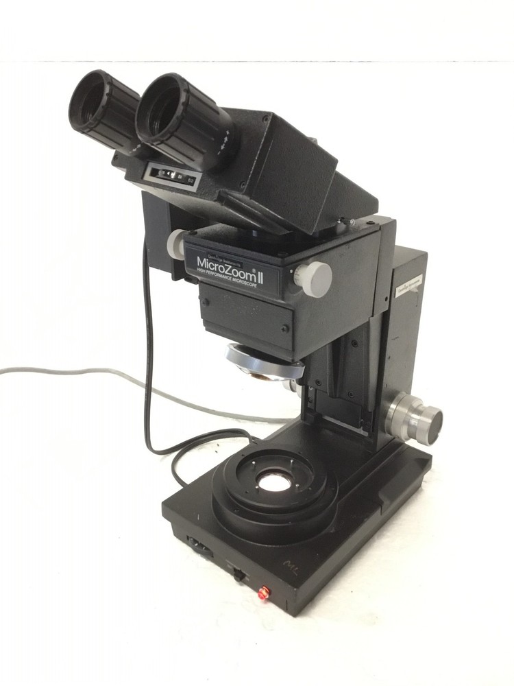 Bausch & Lomb MicroZoom II Stereo Microscope w/ Transformer Working FREE SHIP