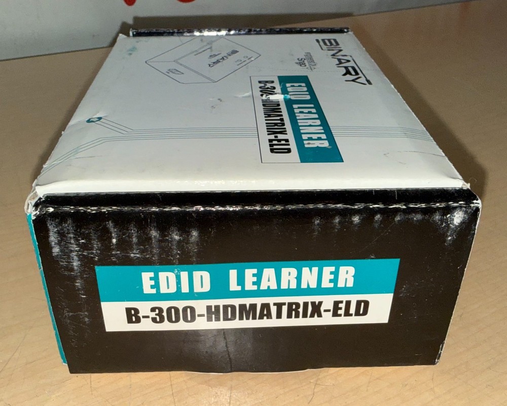 The Binary B-300-HDMATRIX-ELD 300 Series EDID Learning Device