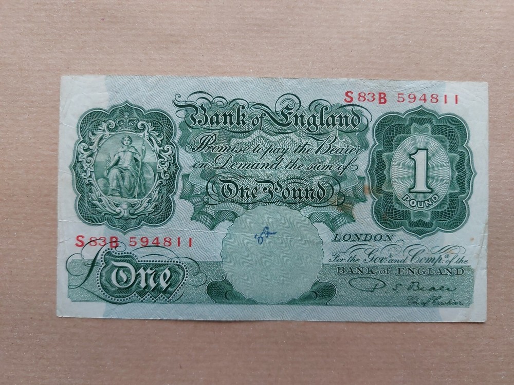 1950 England 1 pound