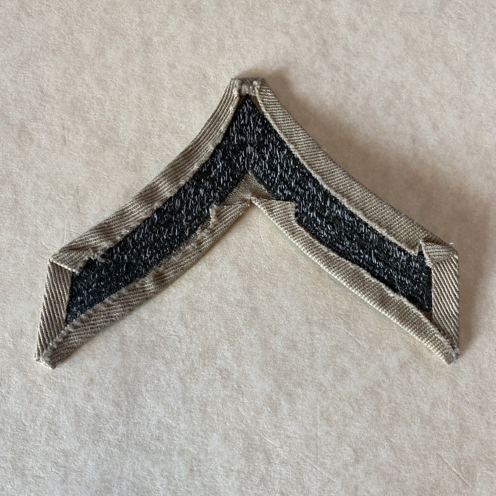 Old private first class stripes unused patch