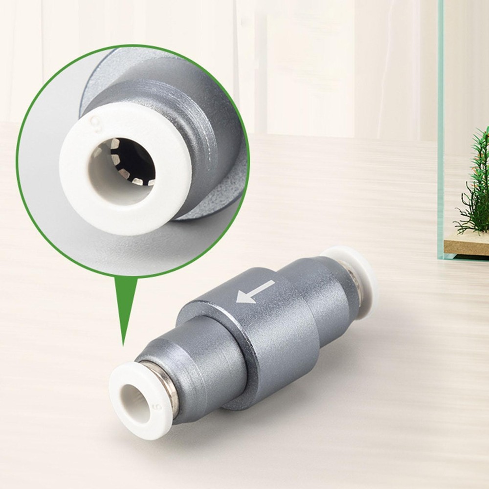 Fish Check Valve CO2 Line Regulator Diffuser CO2 Drop Checker for Non Backflow