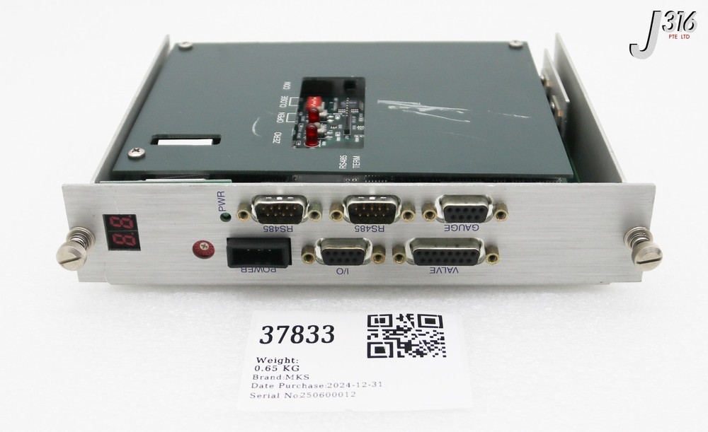 37833 MKS PCB CONTROLLER CARD EPCA-24593