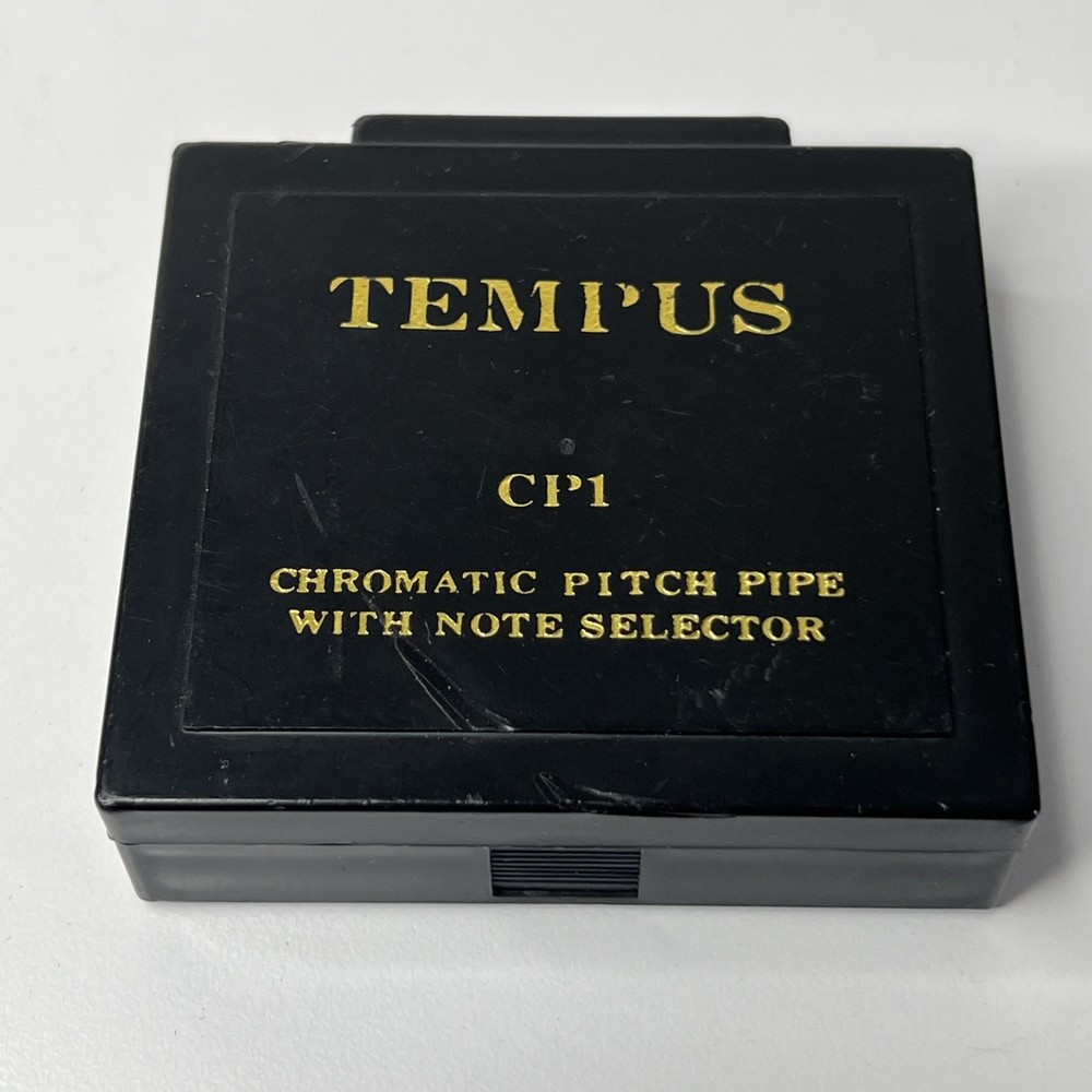 Tempus CP1 Chromatic Pitch Pipe With Note Selector In Case