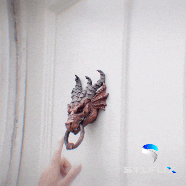 Dragon Door Knocker for inside/outside