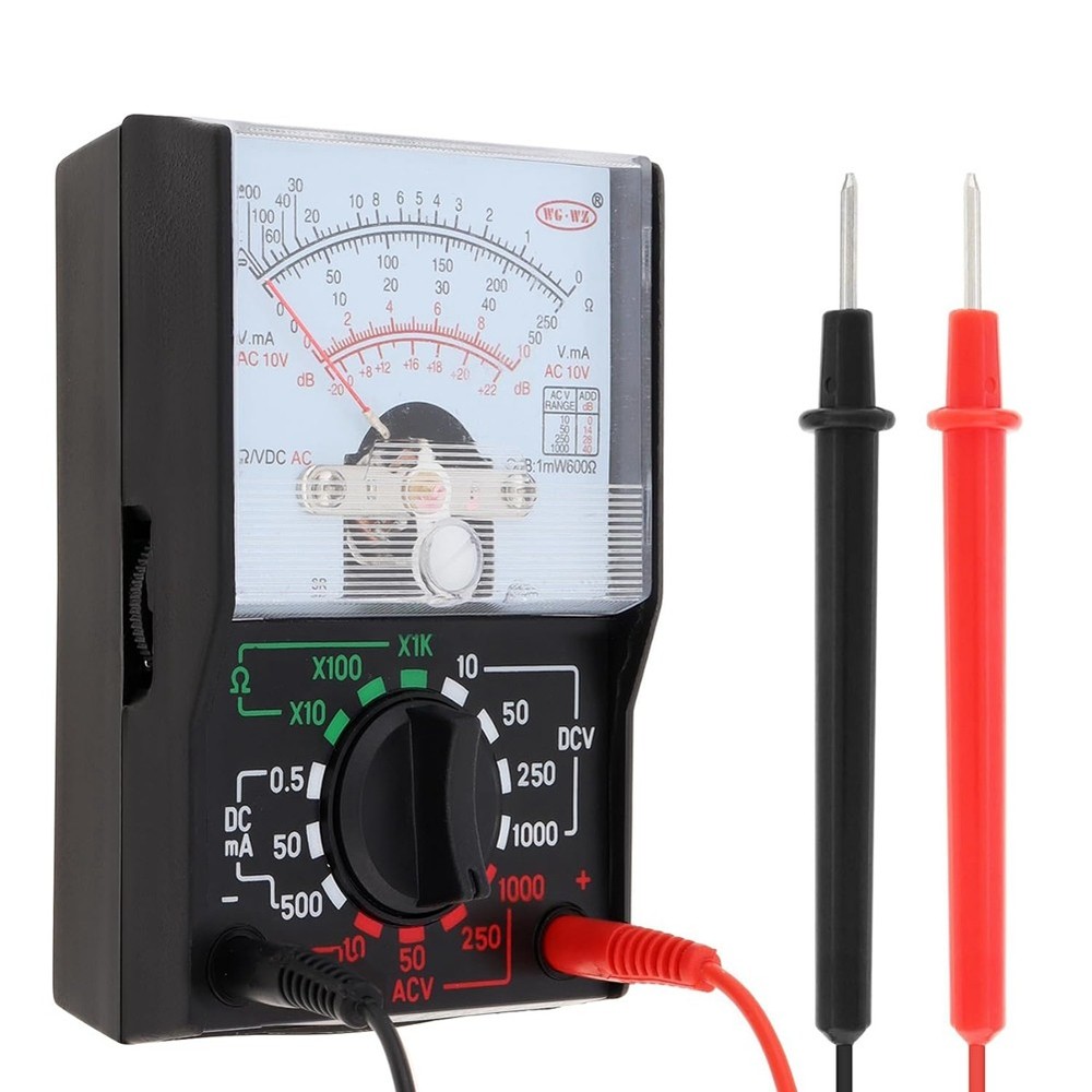 Multimeter, Volt 1000V Voltmeter Amps Volt Ohm Voltage Tester Mes5411